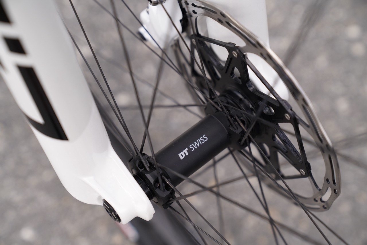 Nino Schurter's Scott Spark at Lenzerheide 2025 with DT Swiss hubs