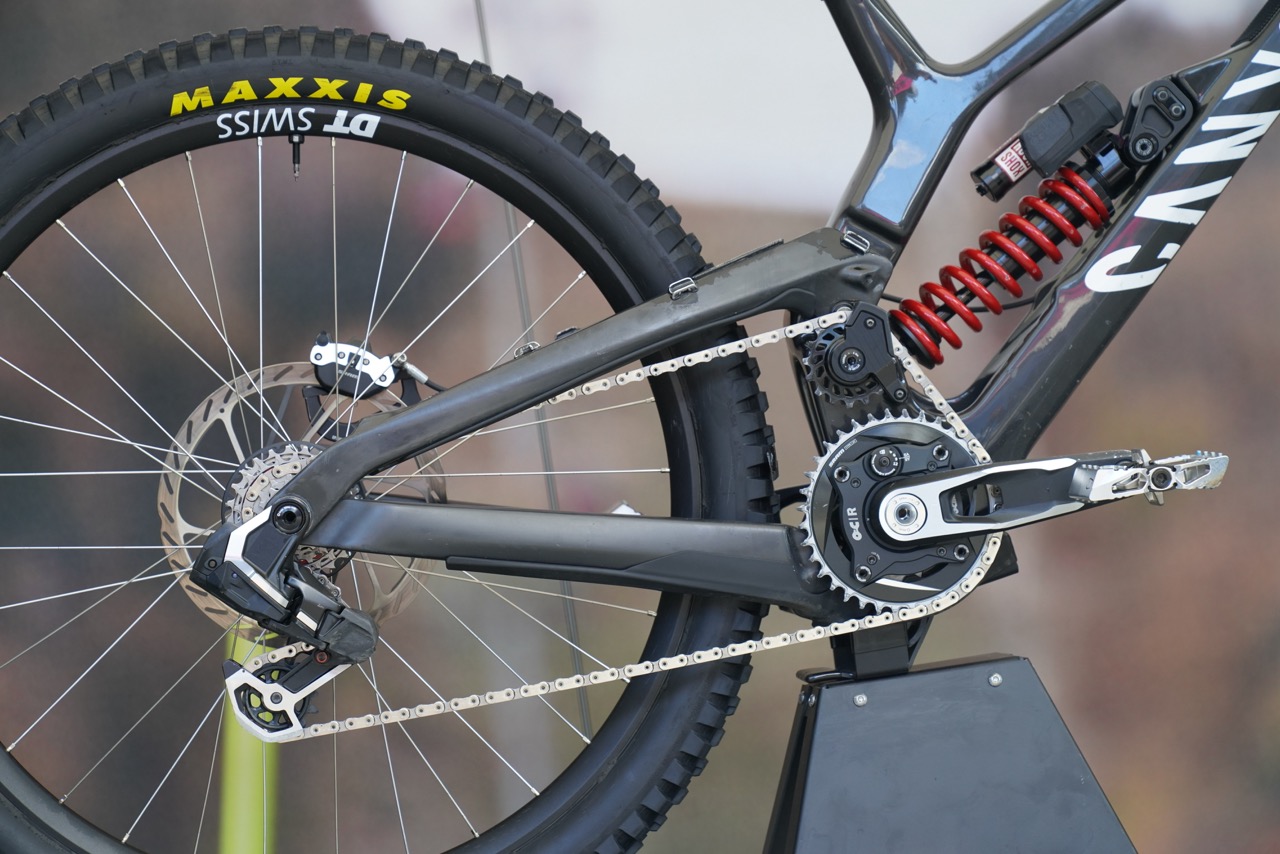 SRAM DH AXS on Troy Brosnan's Sender