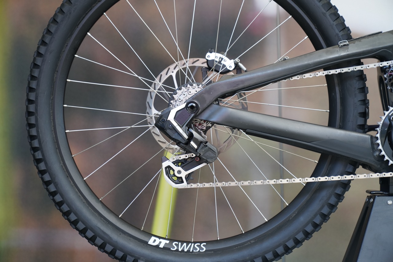 SRAM DH AXS on Troy Brosnan's Sender