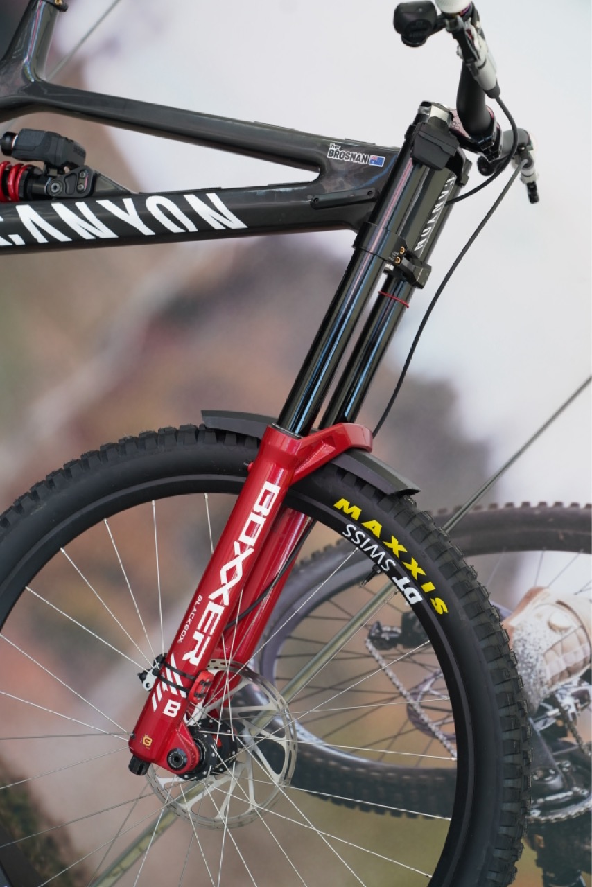 RockShox Boxxer FlightAttendant on Troy Brosnan's Sender