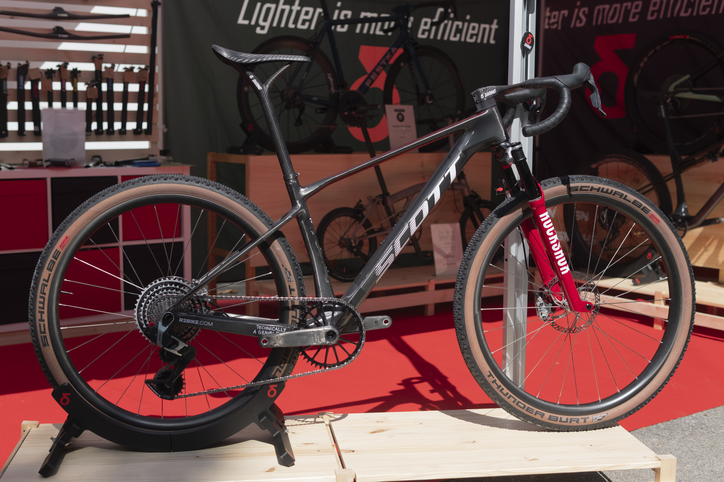 Dangerholm Scott Scale RC SL gravel bike - pack shot