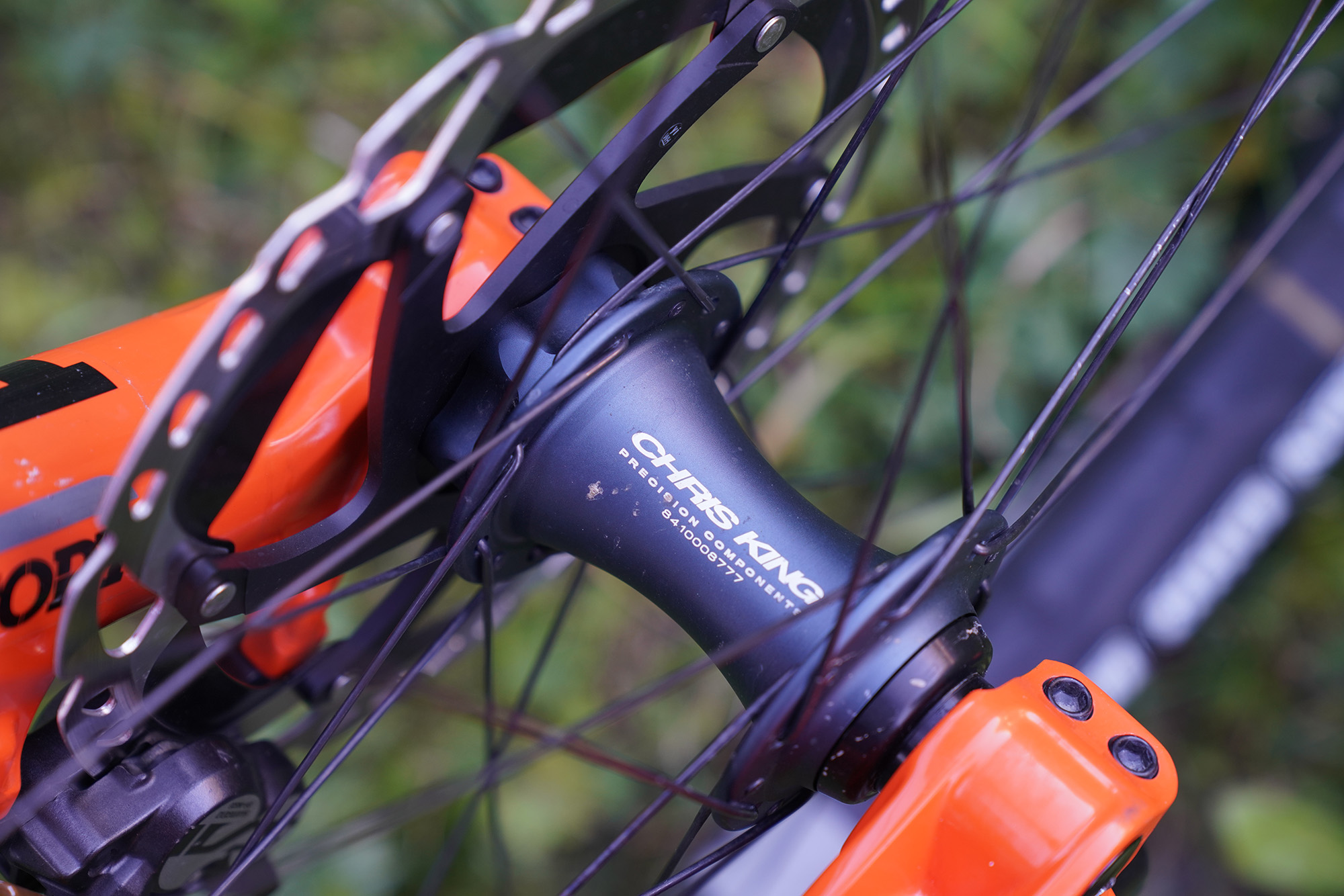 Danny Hart's Norco DH with Chris King hubs
