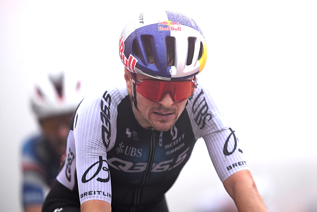LIMONE PIEMONTE, ITALY - AUGUST 24: Thomas Pidcock of Great Britain and Team Q36.5 Pro Cycling reacts after the La Vuelta - 80th Tour of Spain 2025, Stage 2 a 159.5km stage from Alba to Limone Piemonte 1389m / #UCIWT / on August 24, 2025 in Limone Piemonte, Italy. (Photo by Dario Belingheri/Getty Images)