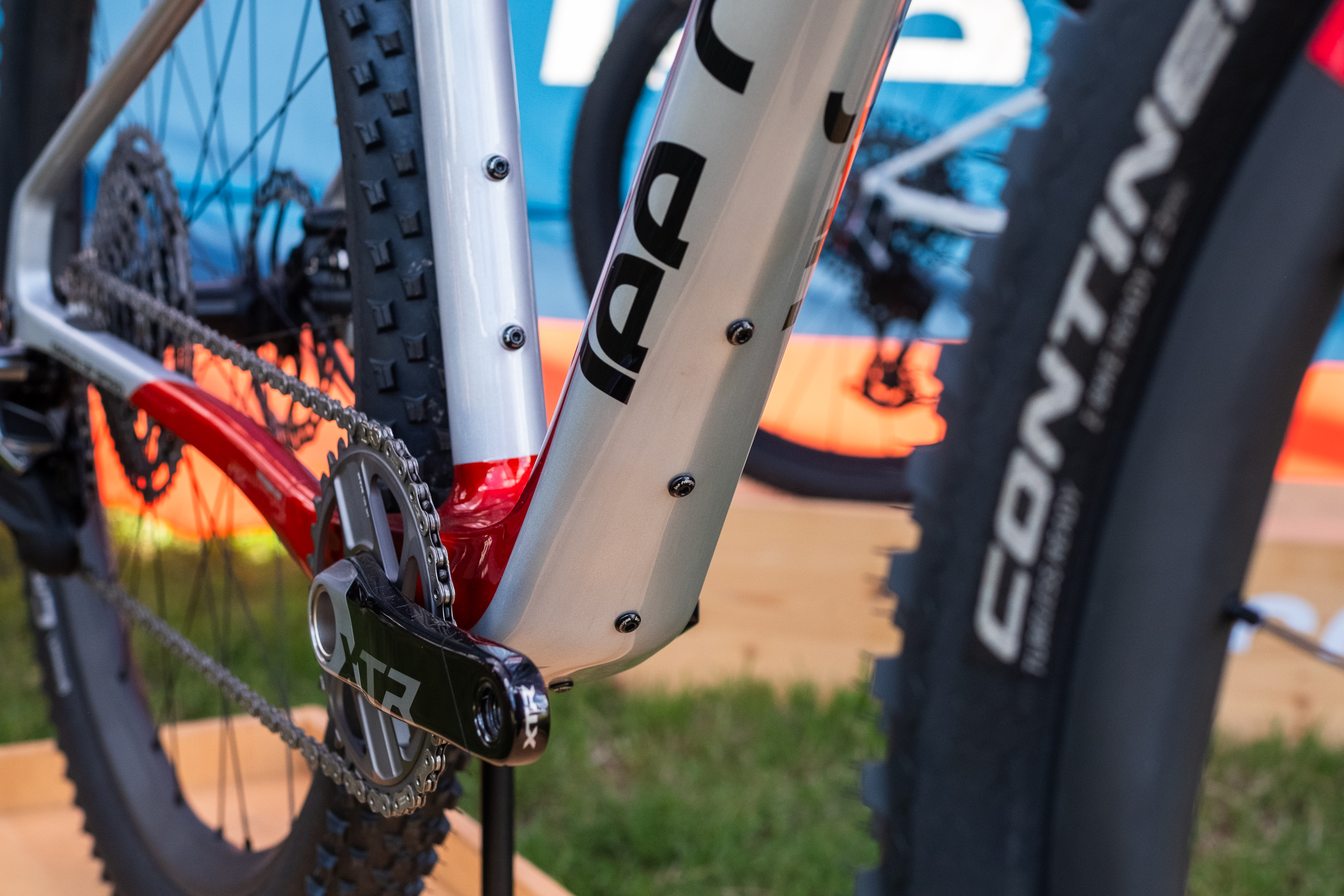 Lee Cougan Rampage Orgin – down tube detail