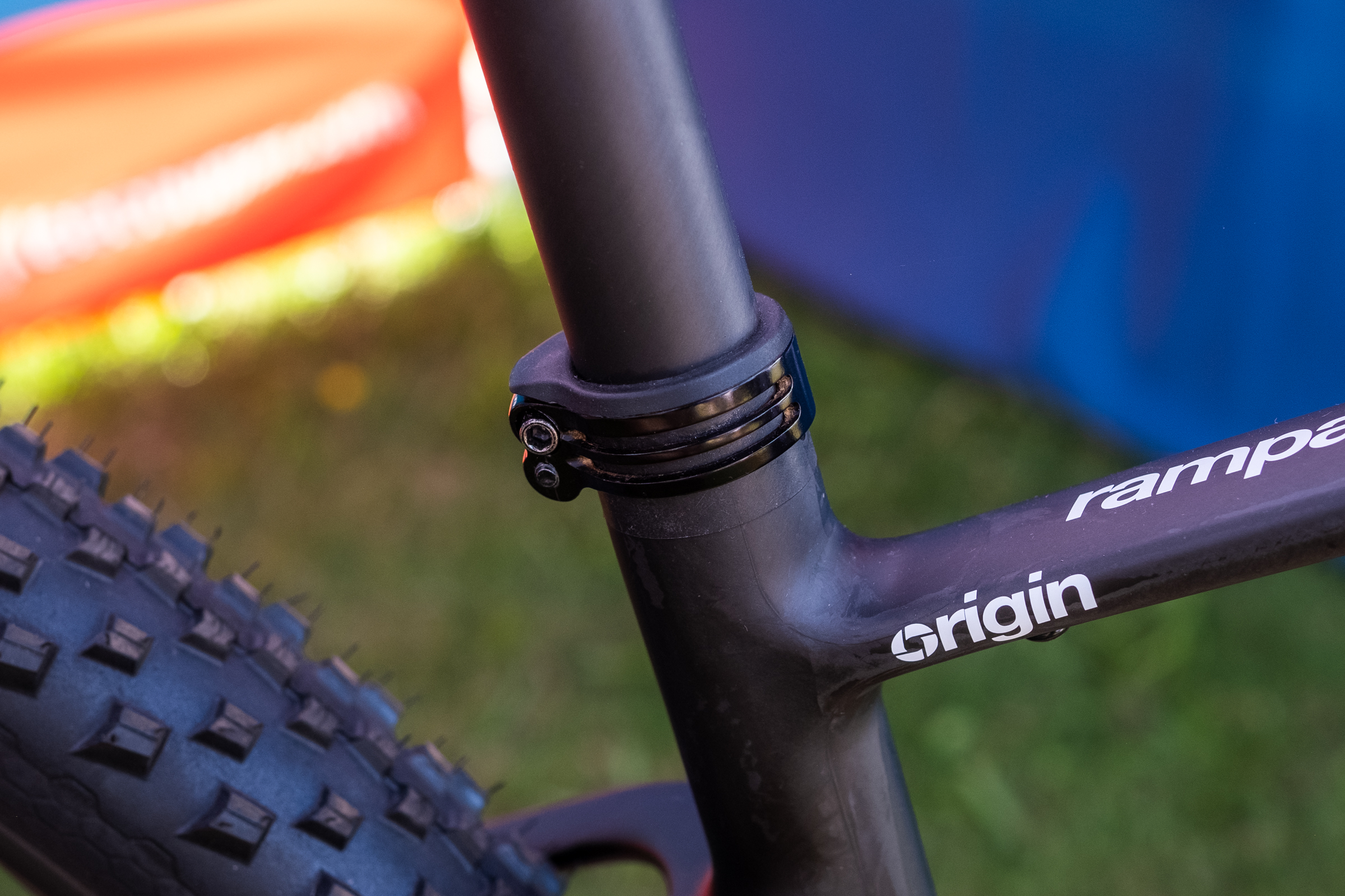 Lee Cougan Rampage Orgin – seat clamp detail