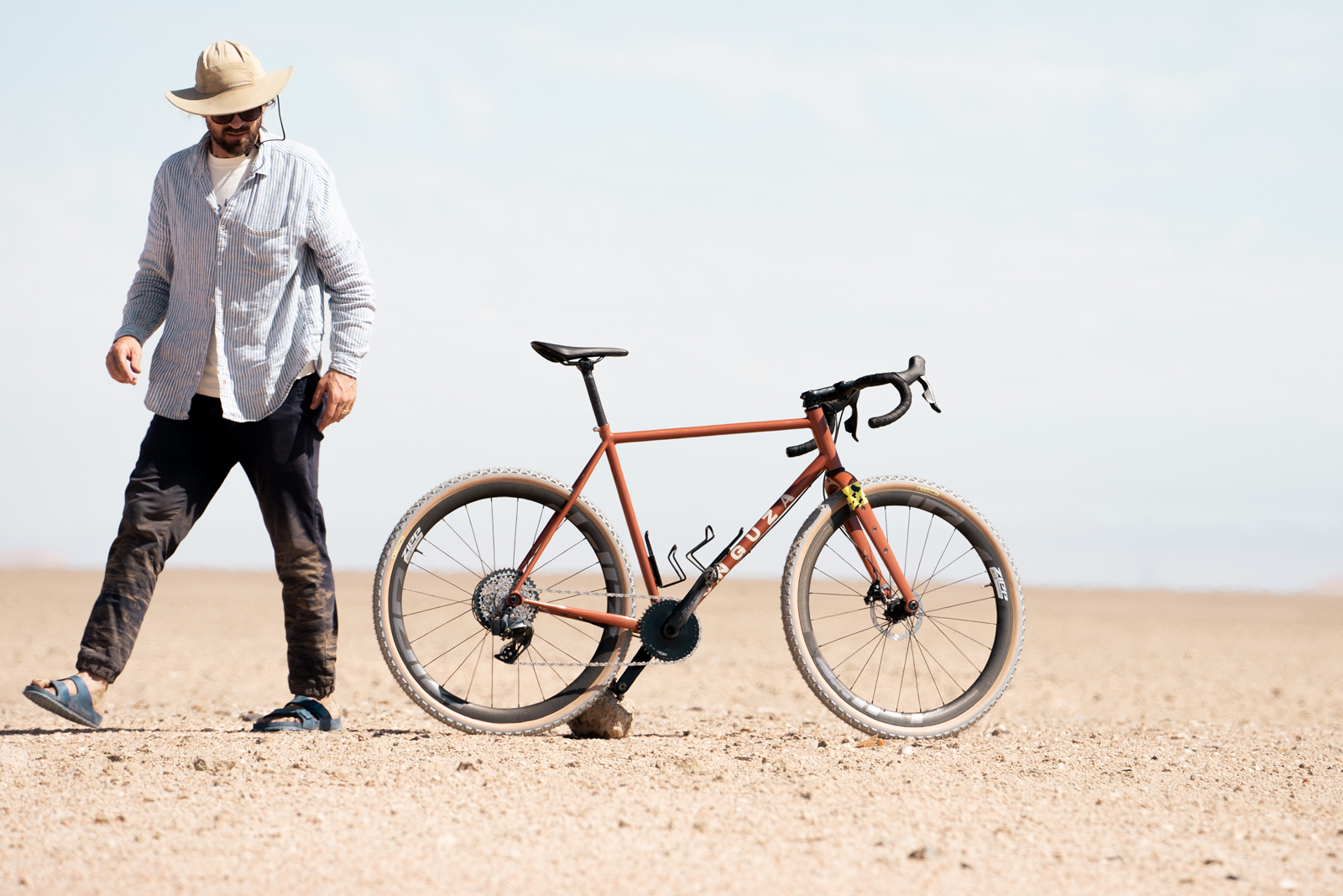 Onguza Bliksem gravel bike.