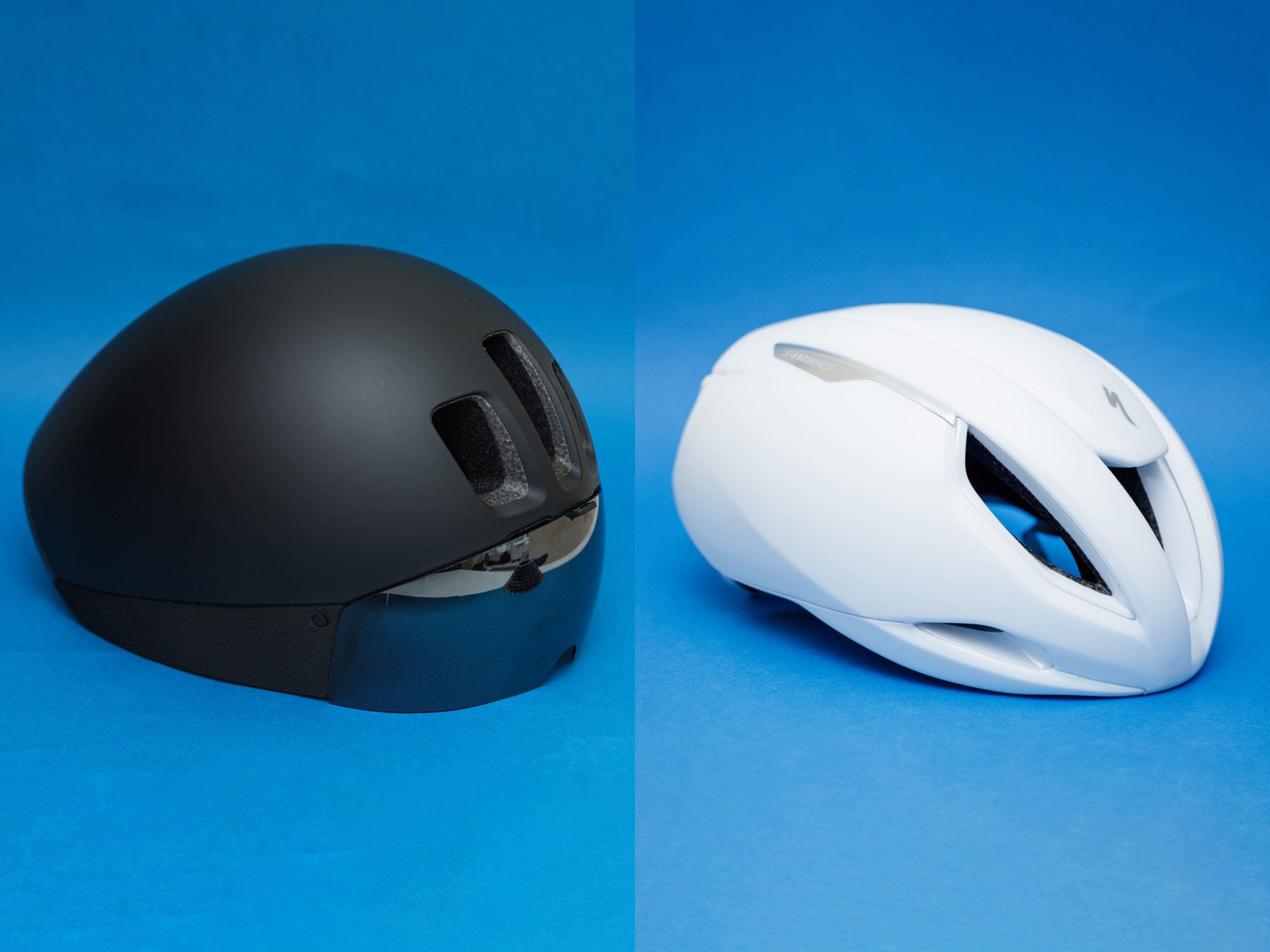 POC Procen Air and Specilaized Evade 3 aero helmets
