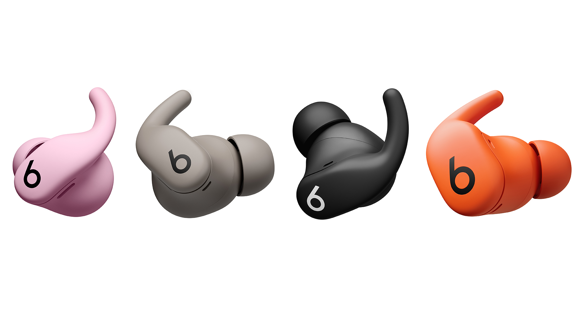 New colors for the Powerbeats Fit include pink and orange.