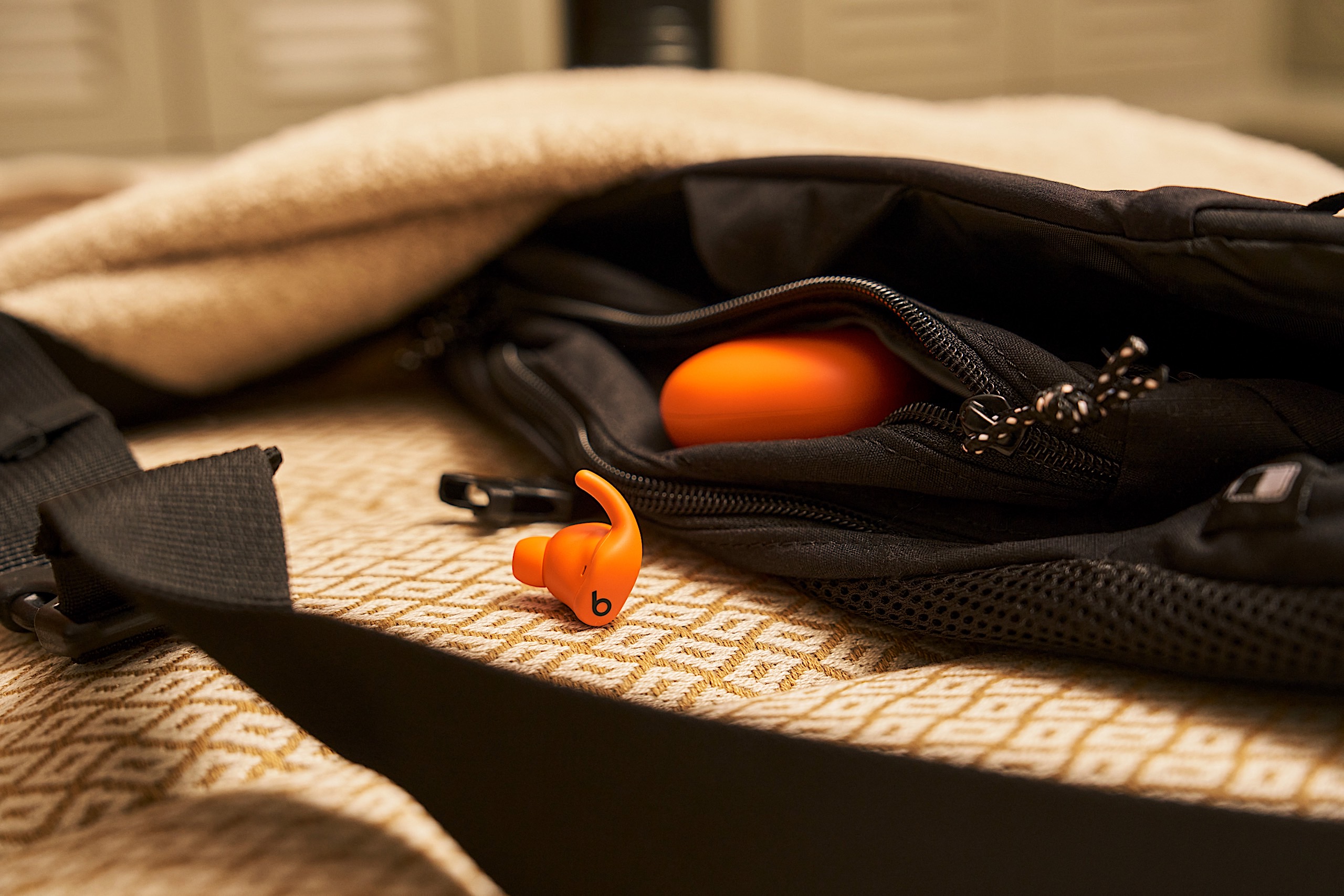 Beats' Powerbeats Fit have a familiar design.