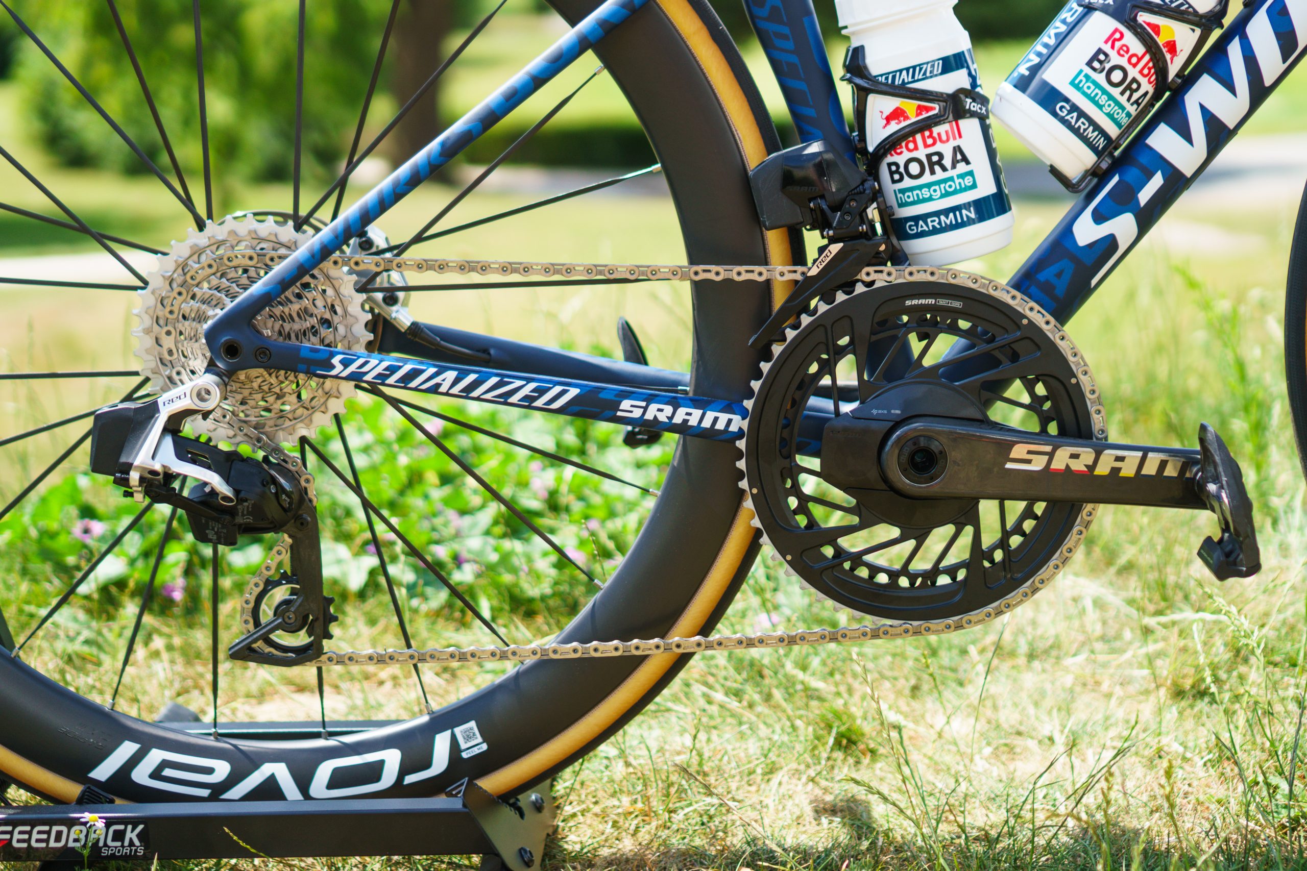 Primoz Roglic's Specialized S-Works Tarmac SL8 at the 2025 Tour de France