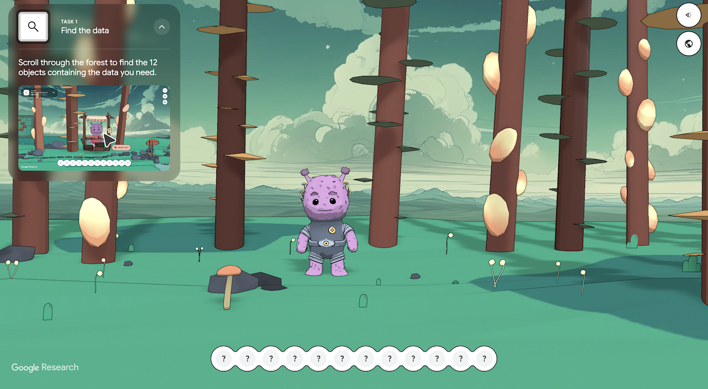 AI Quests, search for data mid game screen