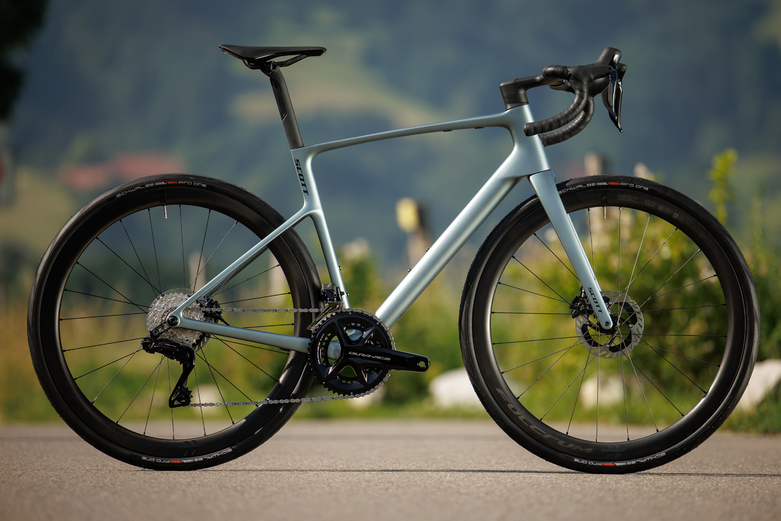 Scott Addict Premium endurance road bike.