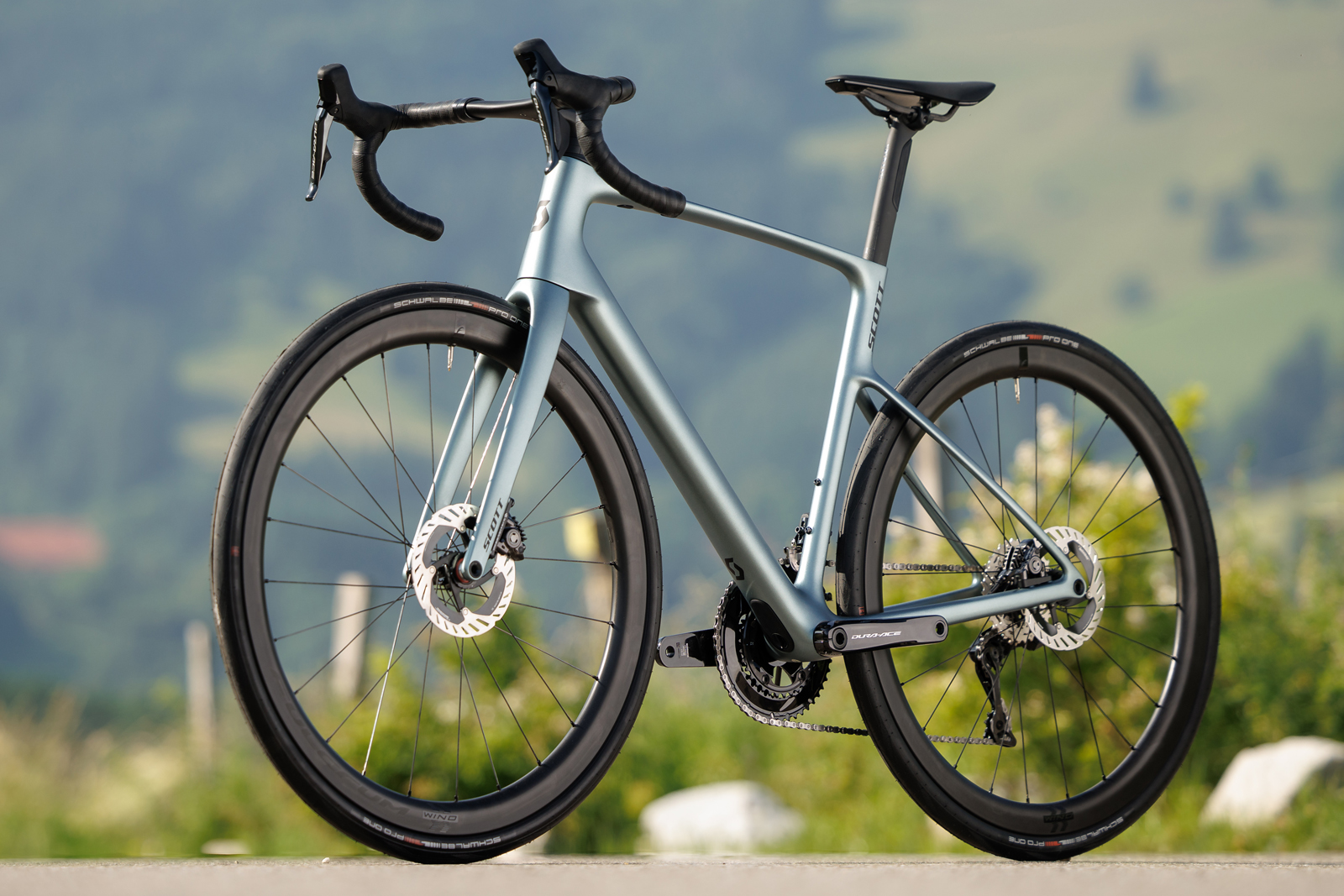 Scott Addict Premium endurance road bike.