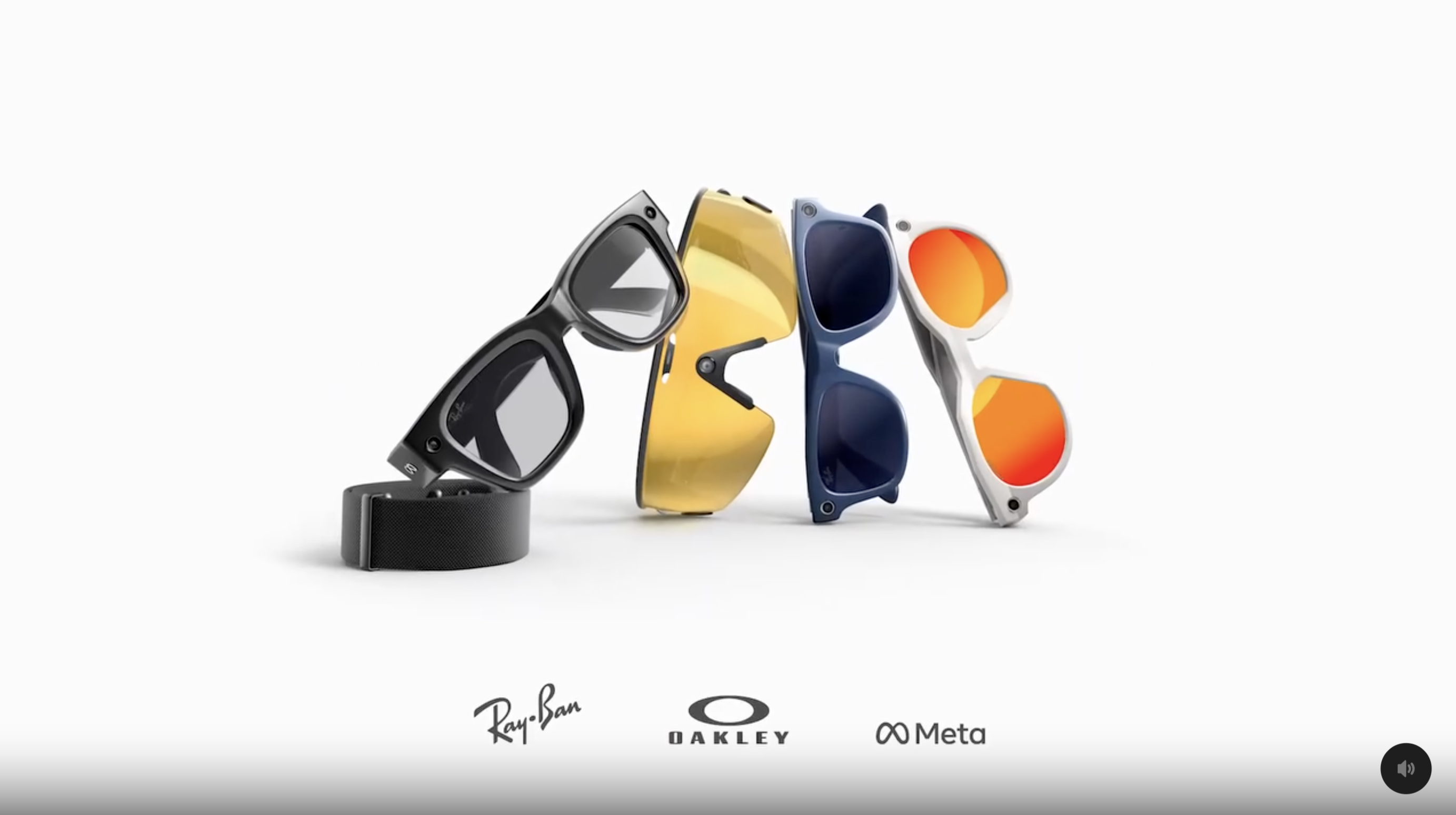 Four pairs of glasses.