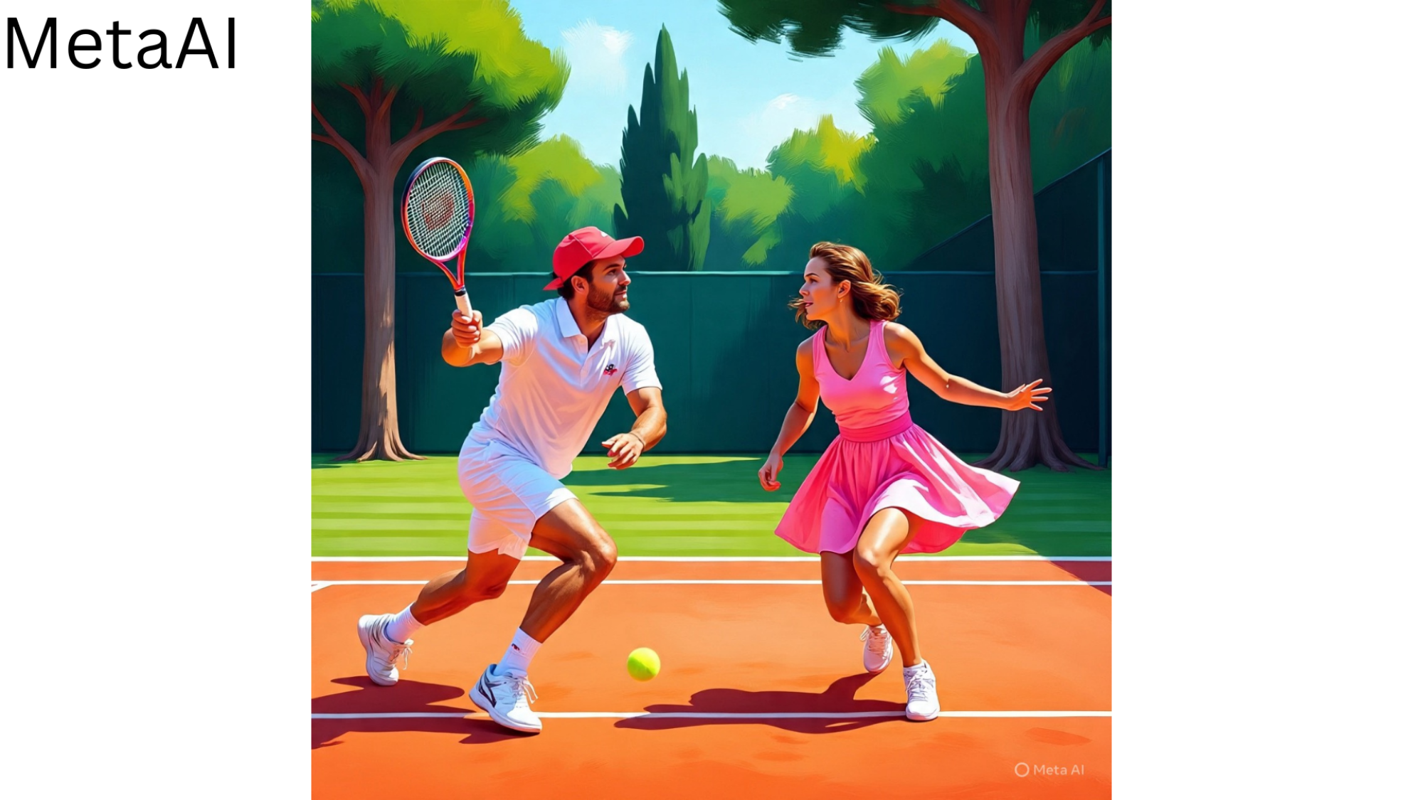 AI tennis players