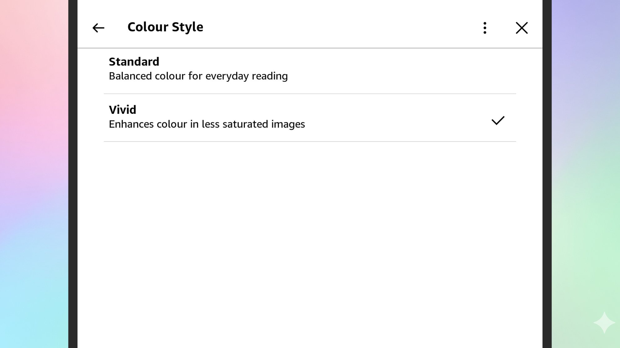 Kindle Colorsoft