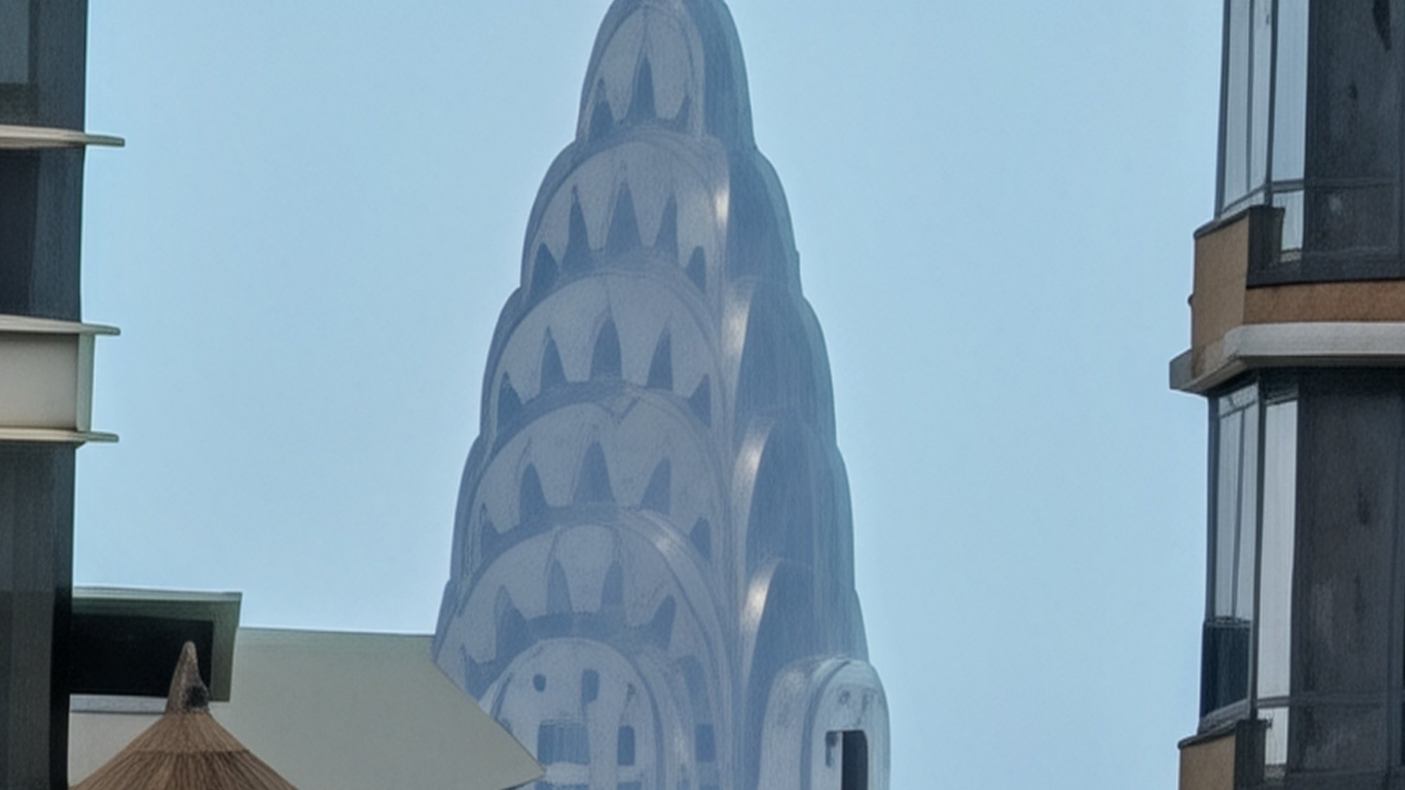 Chrysler building using Pixel 10 Pro 100x zoom