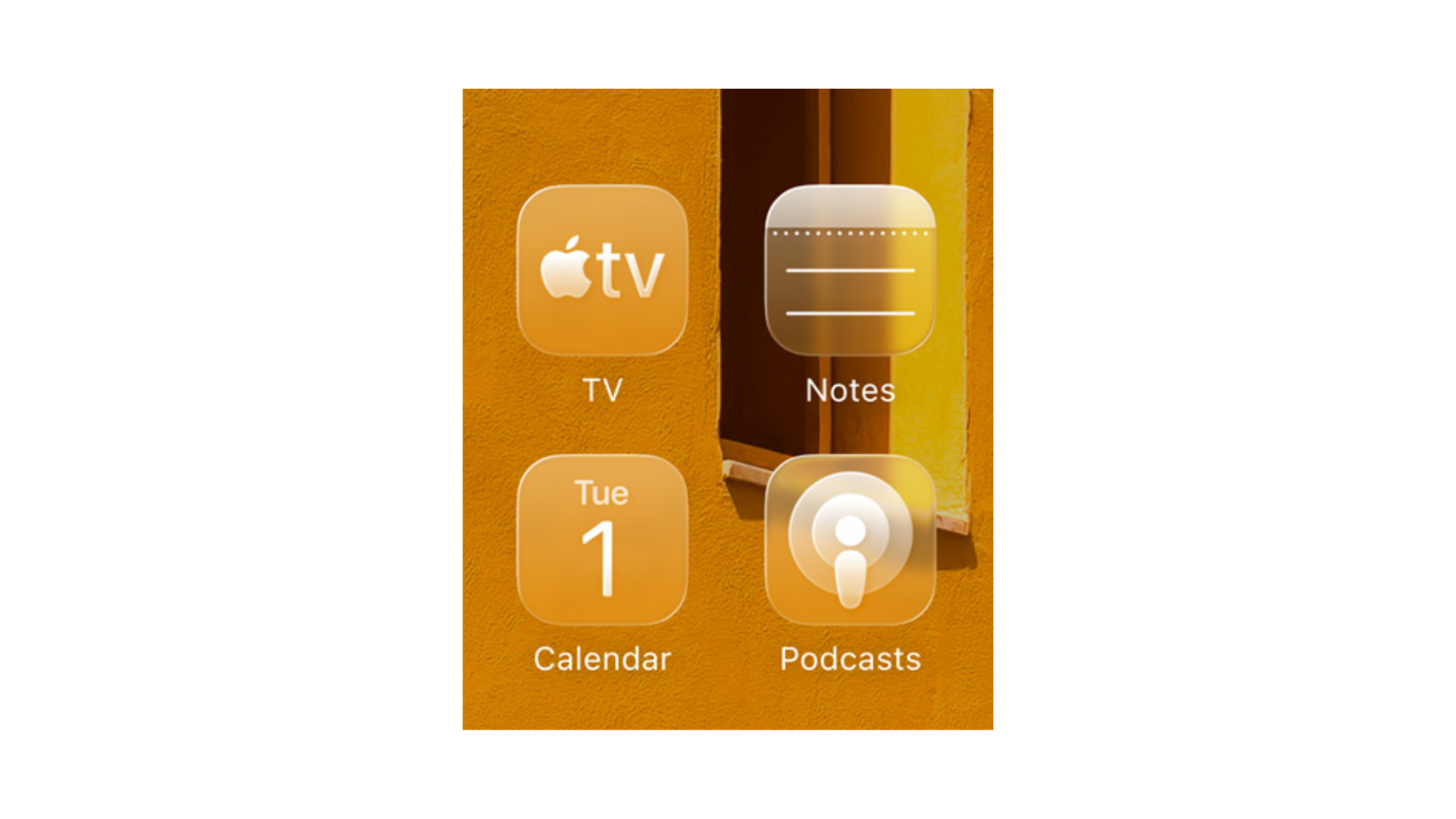 Clear icons iOS 26