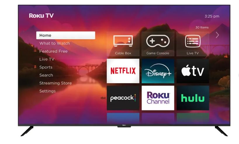 Roku - 75" Class Plus Series QLED 4K Smart RokuTV