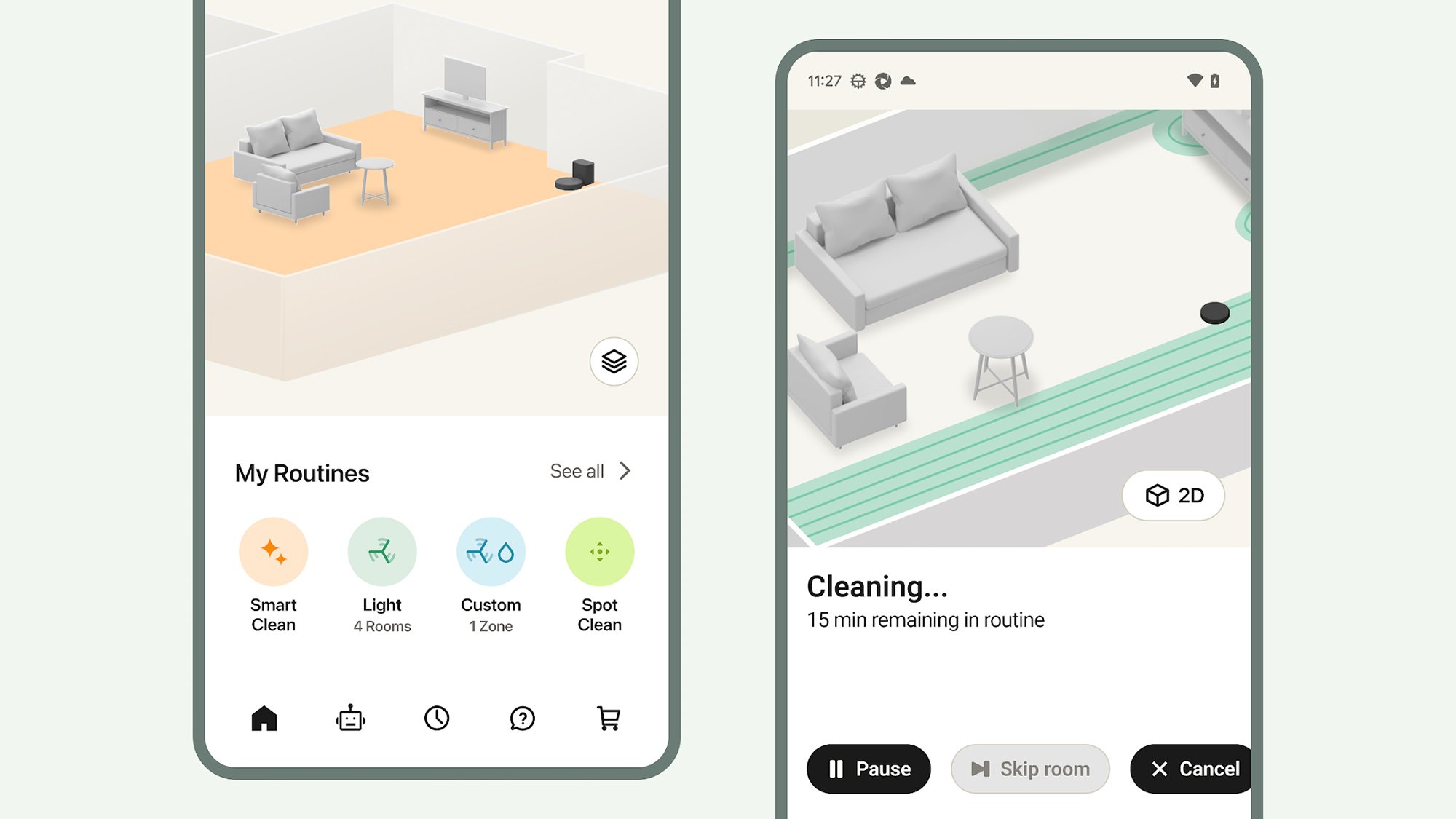 Roomba app
