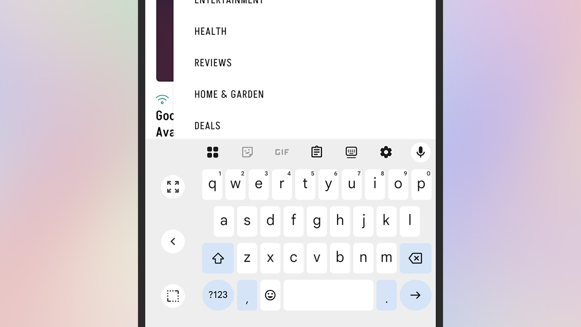 One-handed keyboard