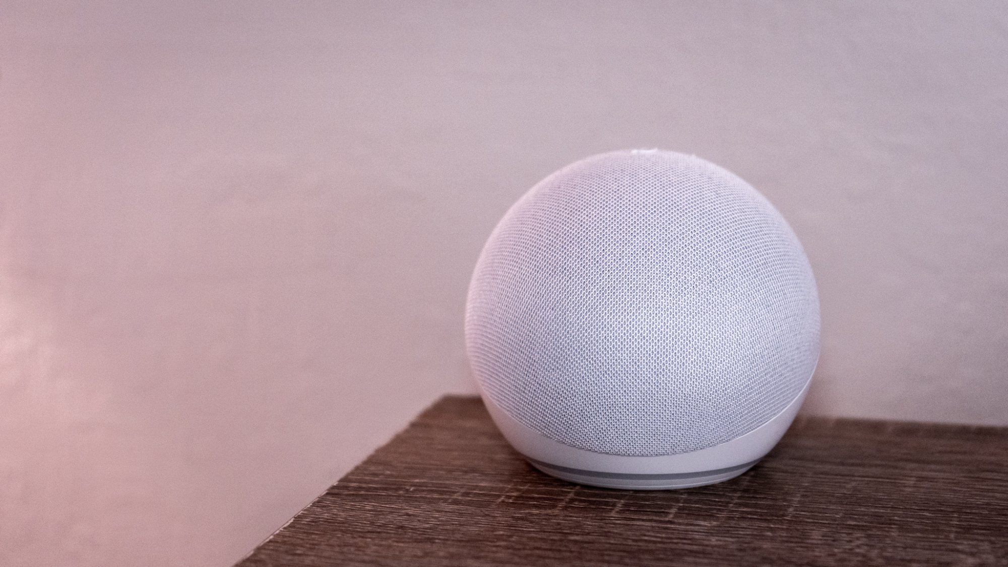 A photo of the Amazon Echo Dot