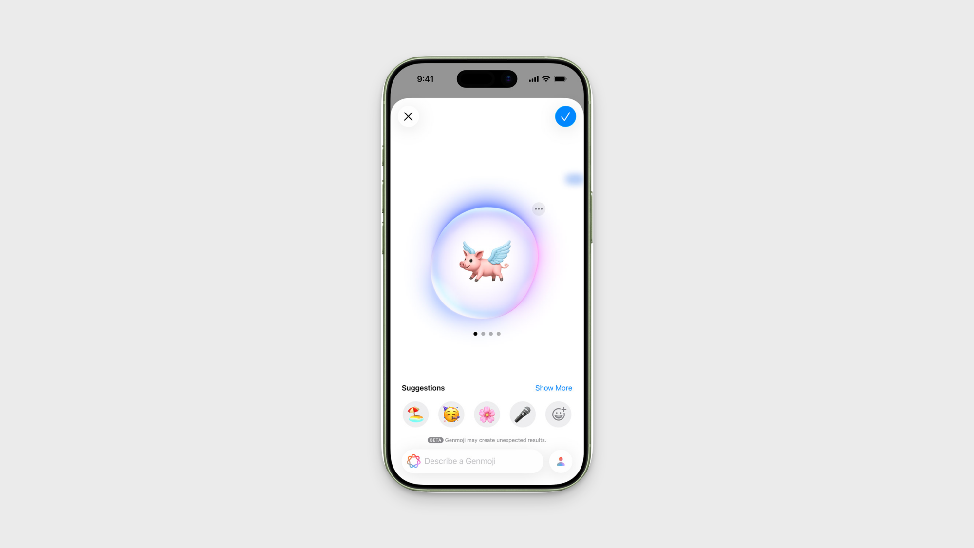 iPhone 17 against a white background.