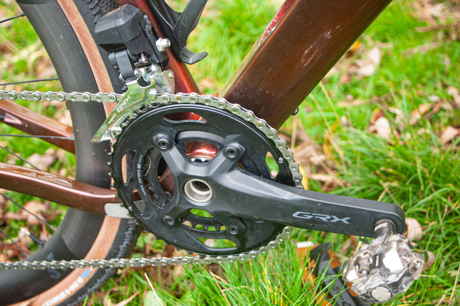 2x GRX chainset
