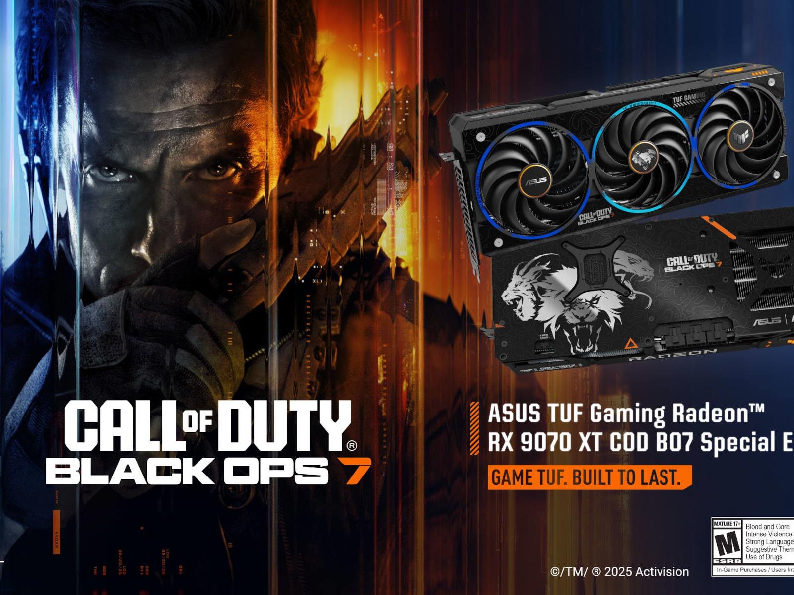 ASUS Launches Black Ops 7 Themed Radeon RX 9070 XT For Diehard Call Of Duty Fans