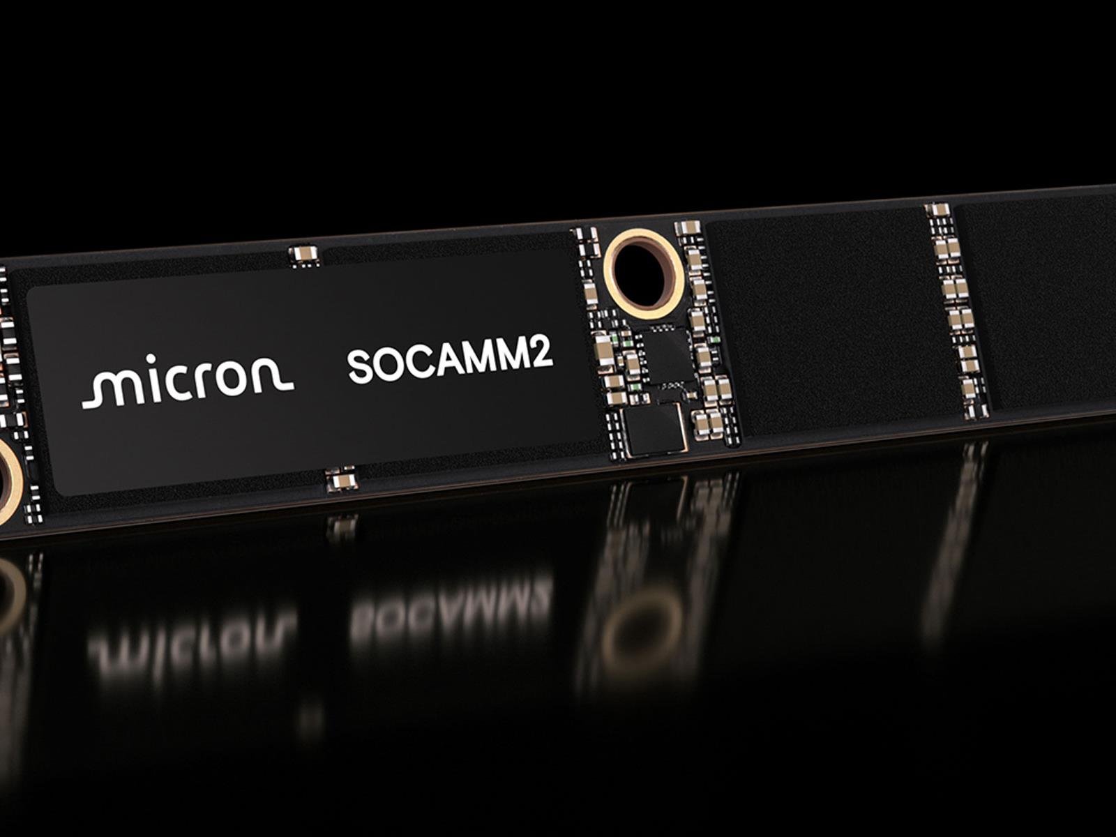 Micron Samples Industry's Highest Capacity 192GB SOCAMM2 Memory For AI Servers