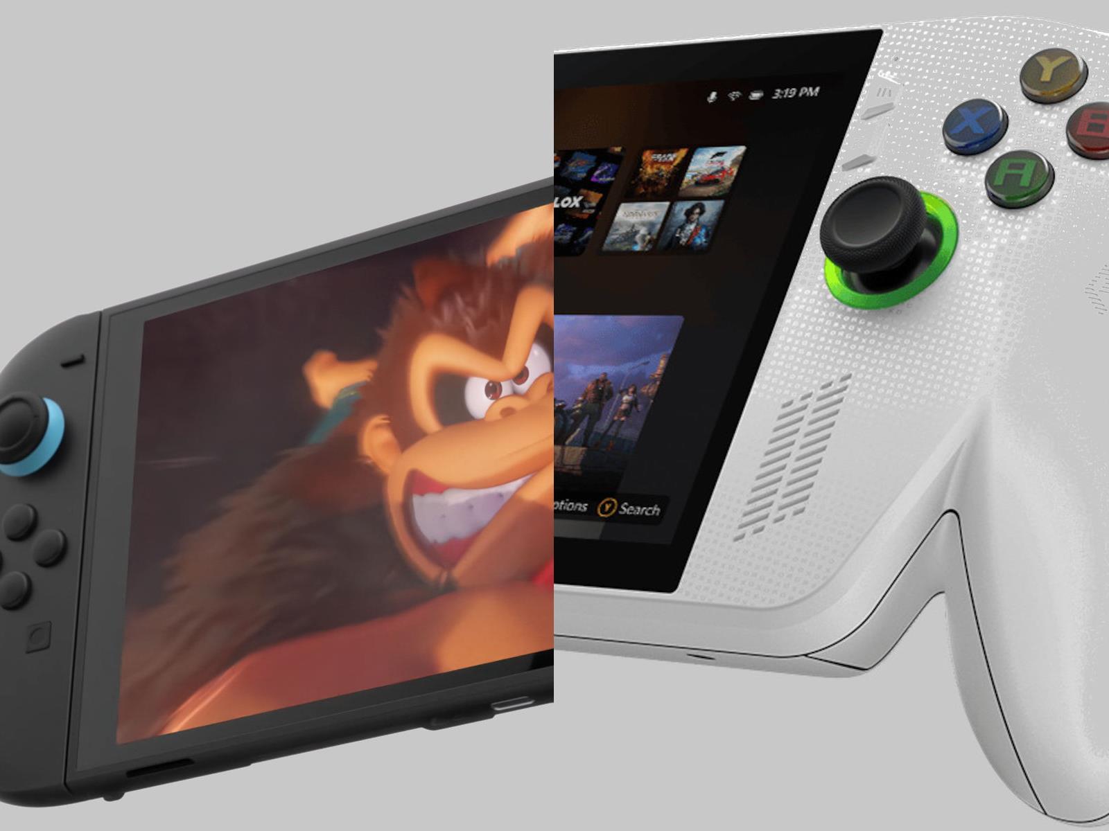 Nintendo Switch 2 Vs ROG Xbox Ally: Handheld Gaming Powerhouses Compared