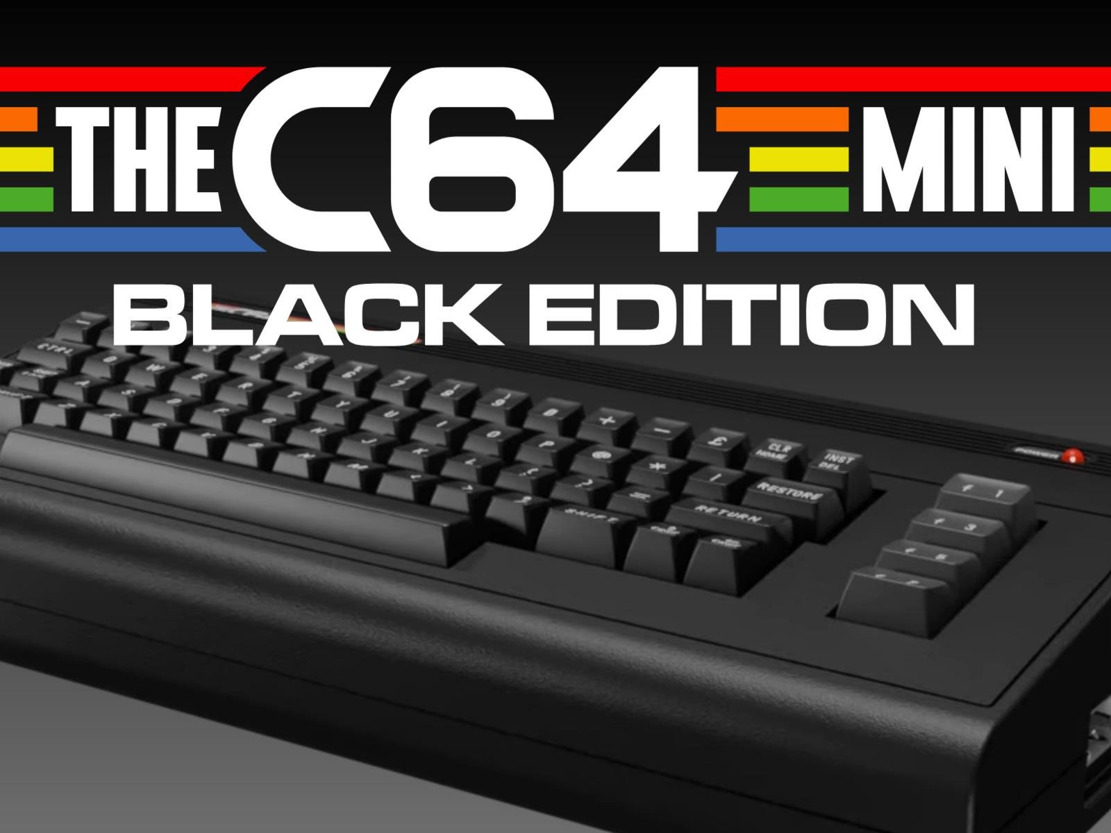Commodore 64 Remake Gets A Sleek Black Makeover Packed With 25 Underground Games