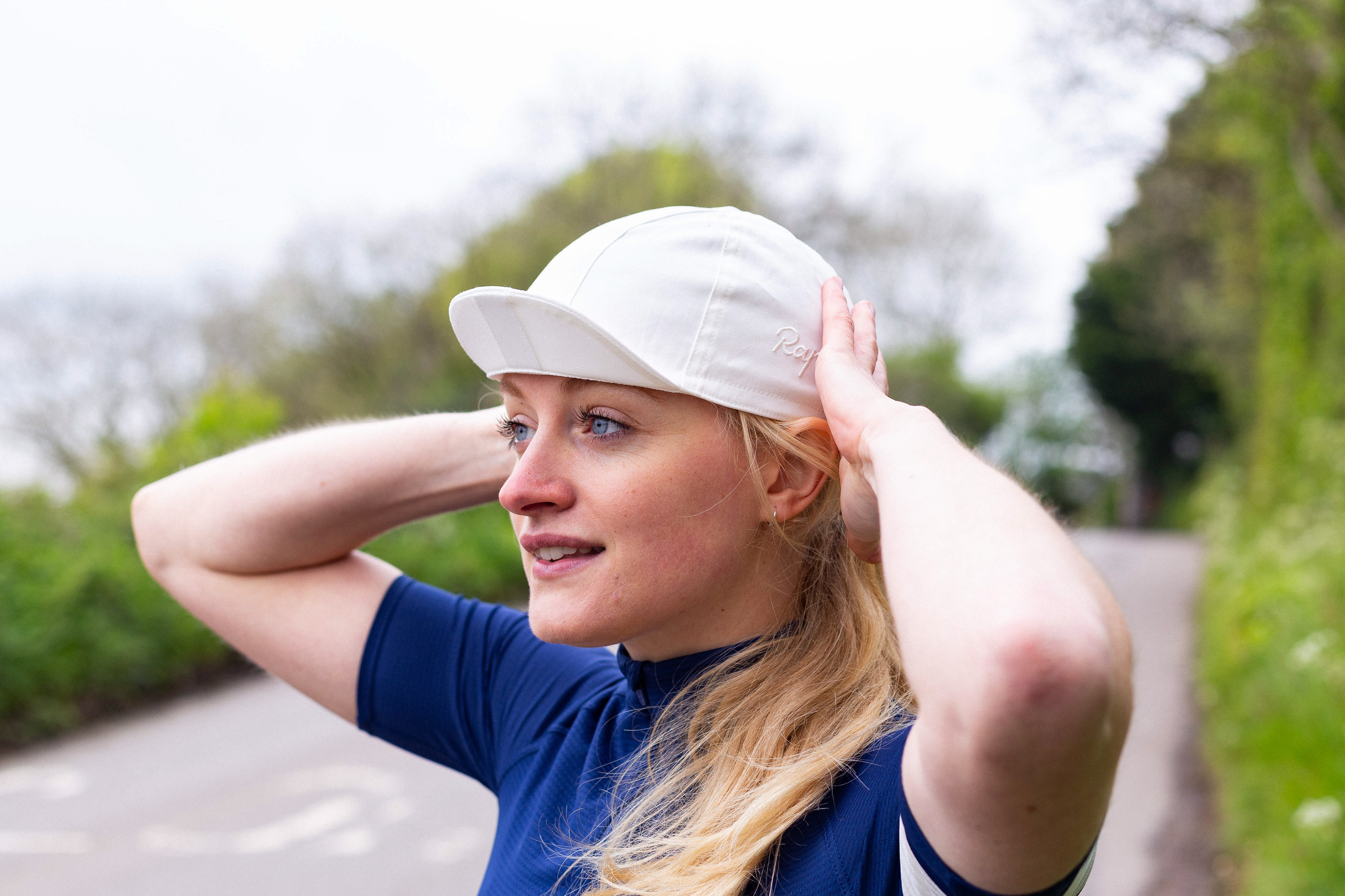 How to dress for summer cycling, Rapha cap How to dress for summer cycling, Rapha cap