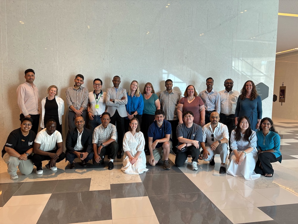 A group of educators at a conference.