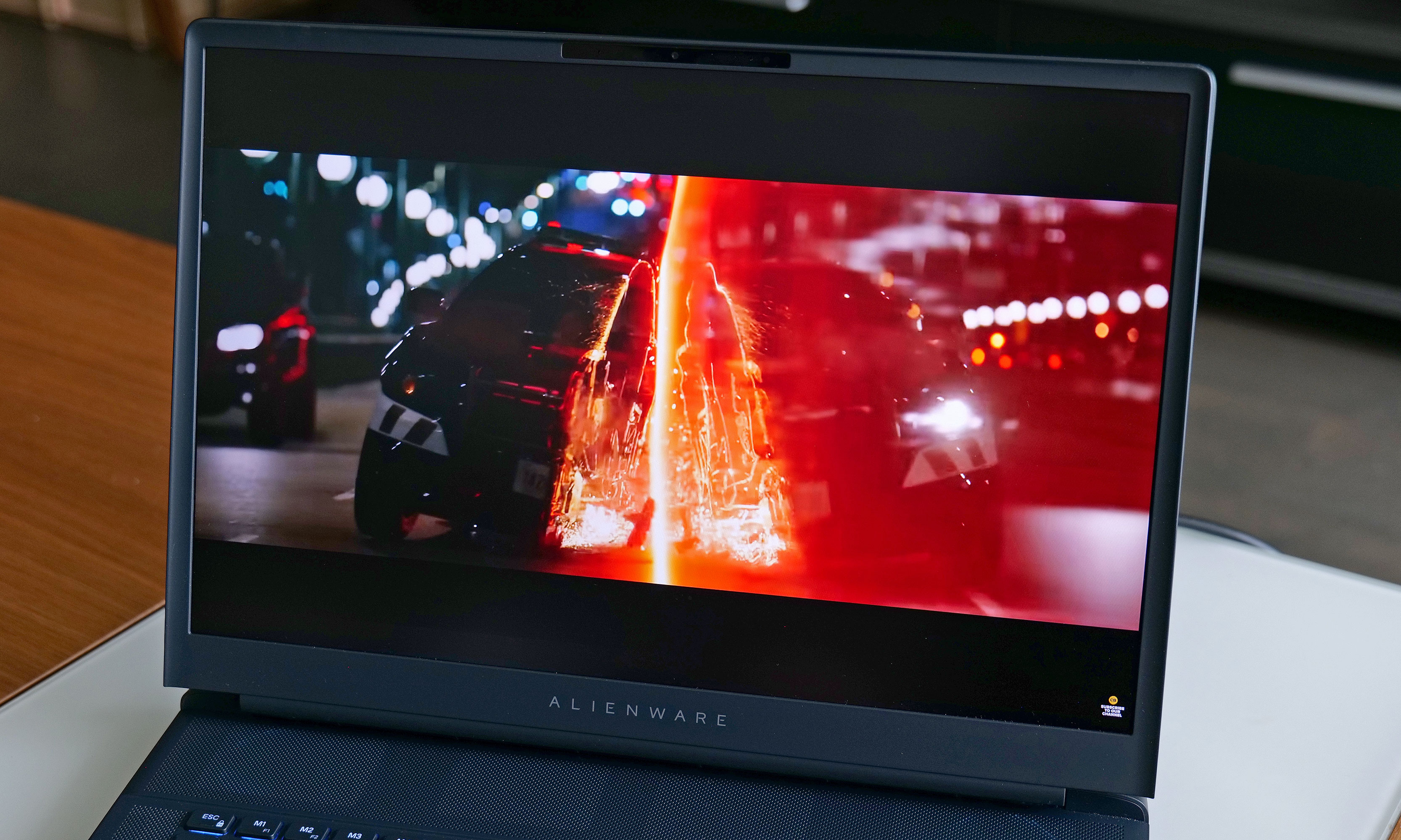 The Alienware 16 Area-51 laptop features a 16-inch 2,560 x 1,600 LCD display with 500 nits of brightness and a 240Hz refresh rate.