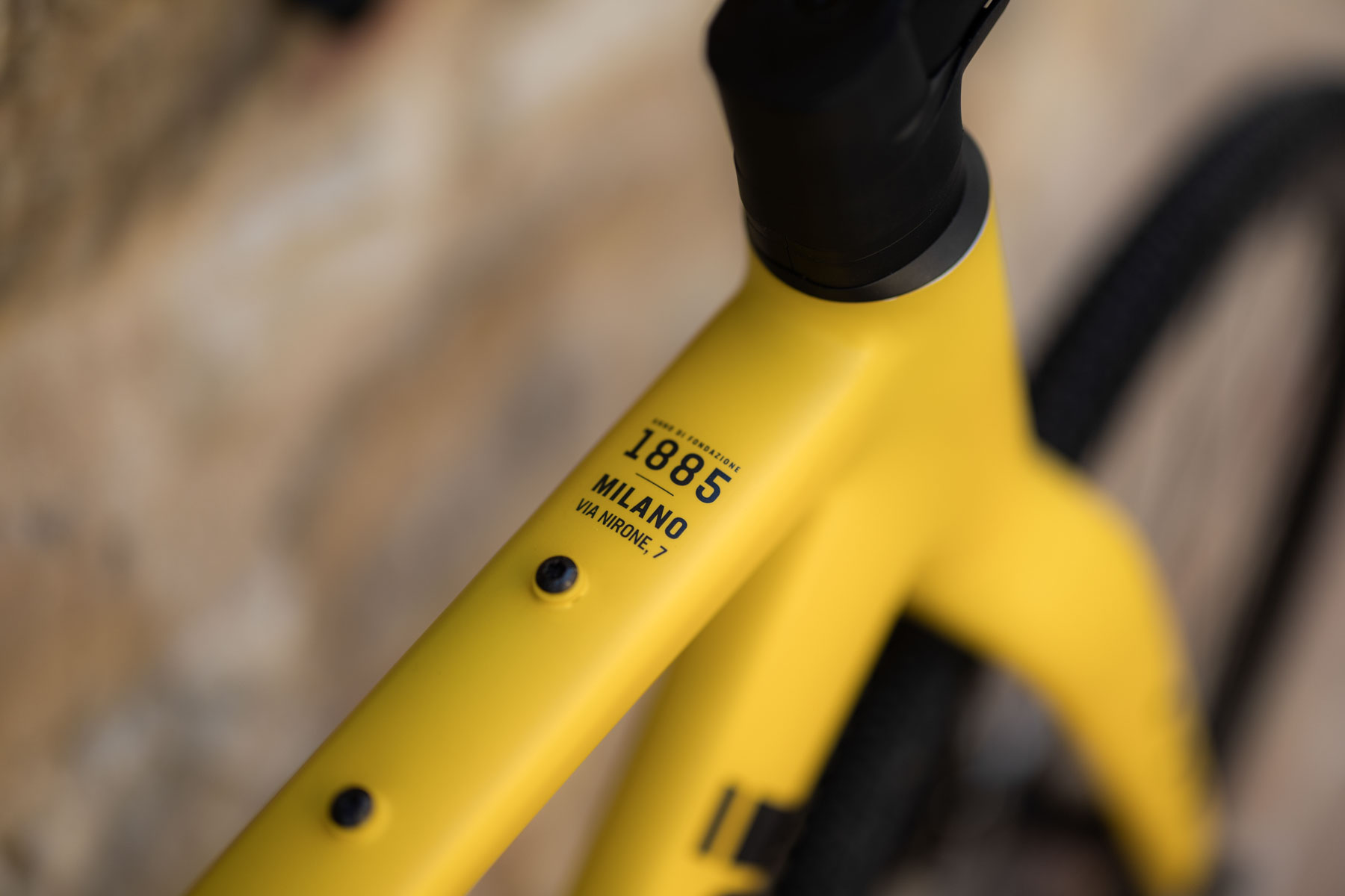 Bianchi Via Nirone 7 top tube