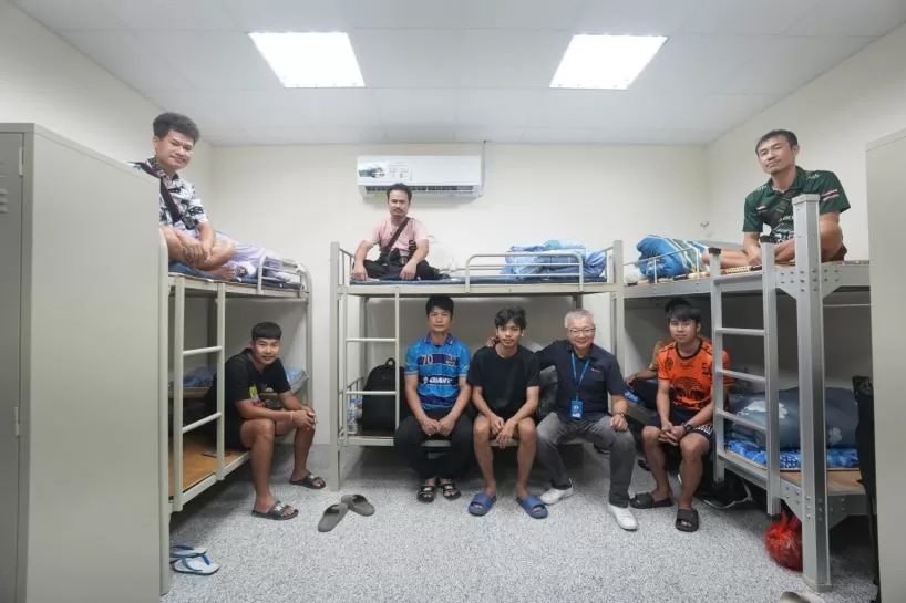 A Giant dormitory.