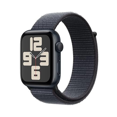 Apple Watch SE 2nd Gen (GPS, 44mm, Midnight, Sport Loop)
