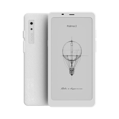 BOOX Palma 2 Mobile ePaper Fingerprint Recognition Smart Button Dual Speakers Microphones (White)