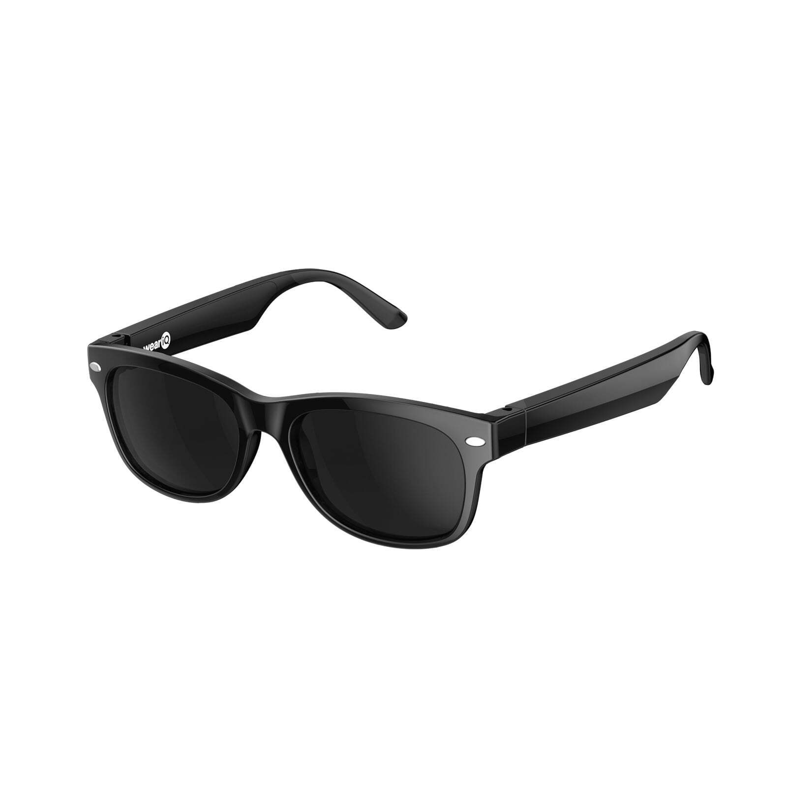 WeariQ Smart Audio Glasses - 10H Playtime, HD UV Lenses & Hands-Free Calls IPX4 Water-Resistant
