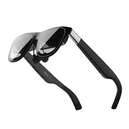 XREAL One AR Glasses with X1 Chip, Native 3 DoF, 147" 50°FOV 120Hz HD Display, Expertly Tuned Audio, Video Display Glasses for iPhone 16/15, Steam Deck, ROG, Mac, PC, Android & iOS