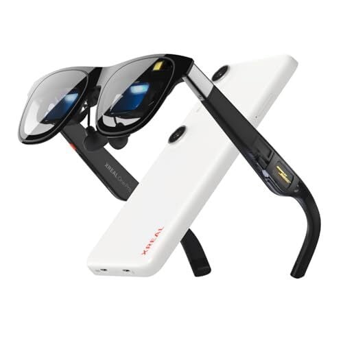 XREAL ONE PRO AR Glasses M (IPD 57-66mm) and Beam Pro WiFi (6G+128G) Bundle– Supports All Google Play Store Apps, Elevate Your Spatial Experience
