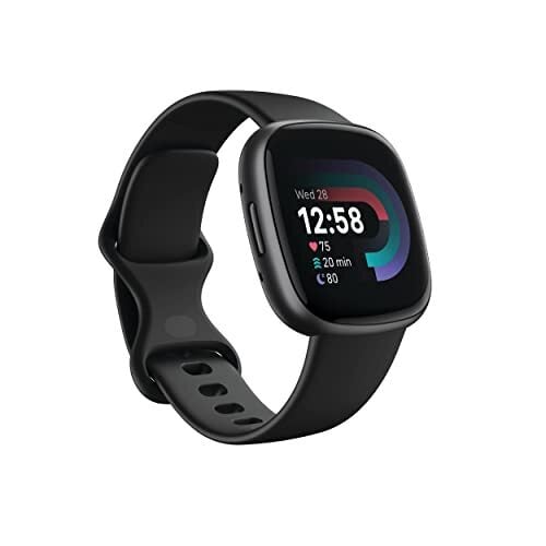 Fitbit Versa 4 Fitness Smartwatch (Black)