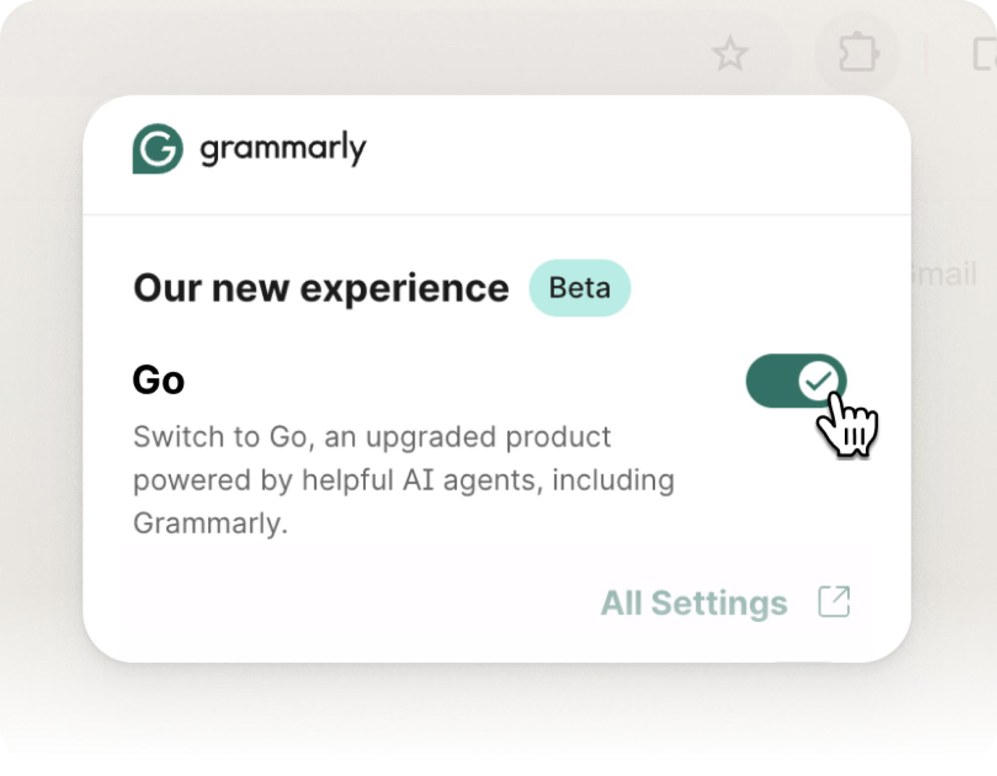Superhuman Go opt-in box