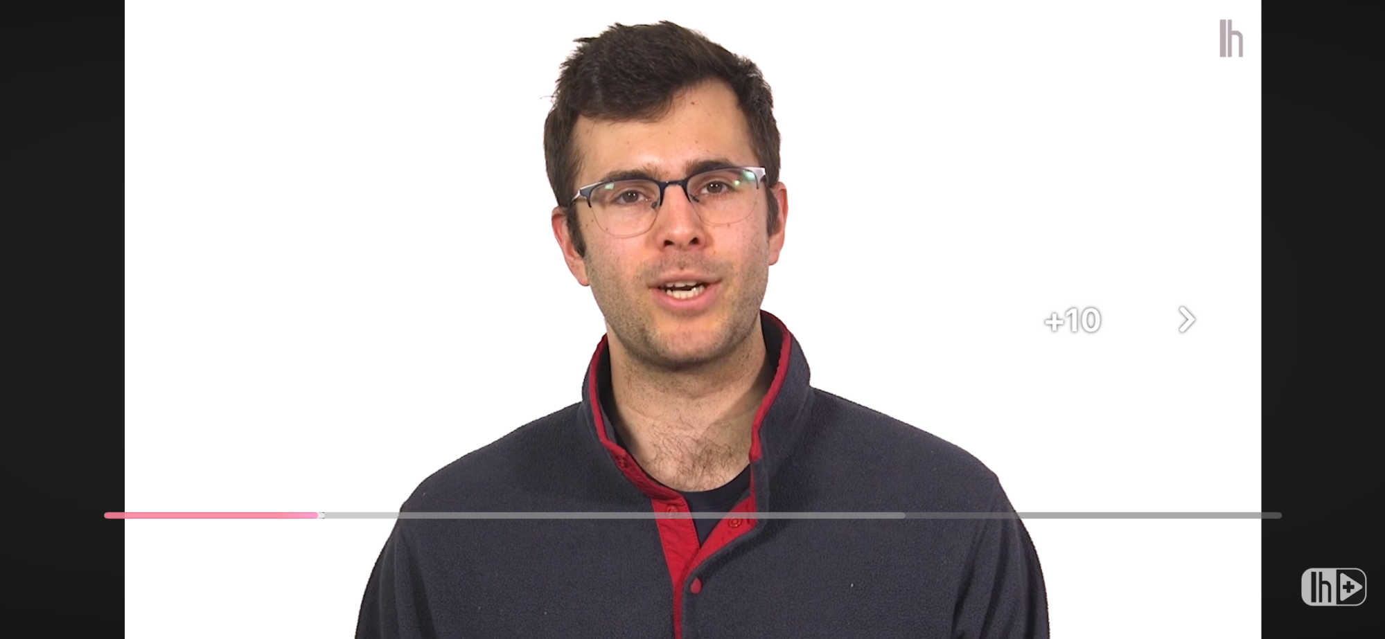 New seek animation on YouTube