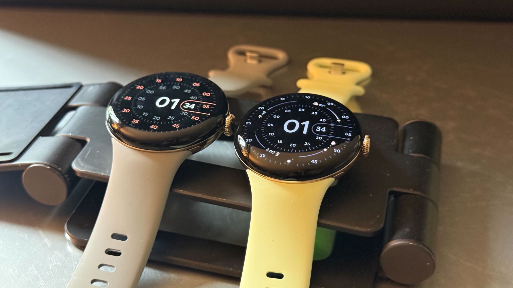 Both watches shown where you can see the edge