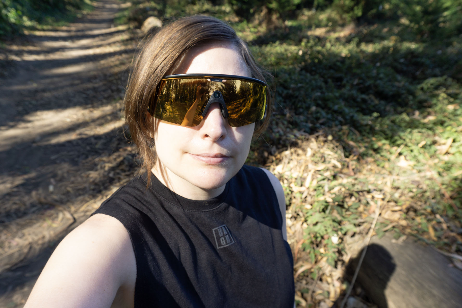 I wouldn't wear these as everyday sunglasses, but I don't mind the look for a trail run.