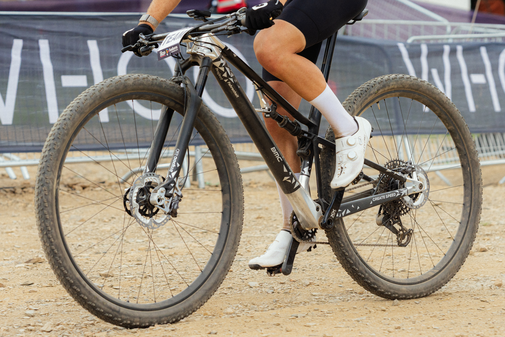 32in prototype BMC at Andorra XC World Cup