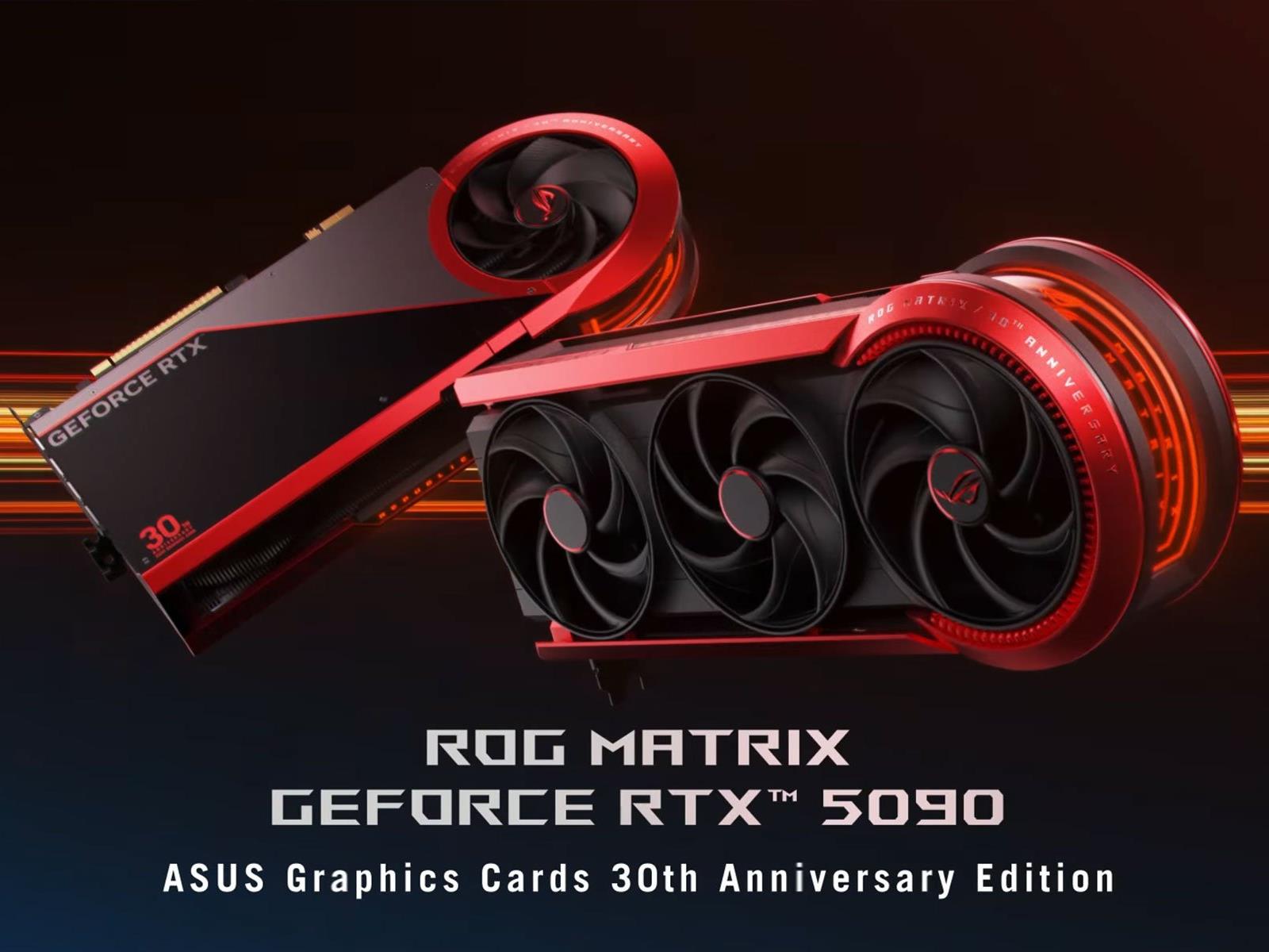 ASUS Tackles GPU Sag With Precision Sensor In ROG Matrix RTX 5090