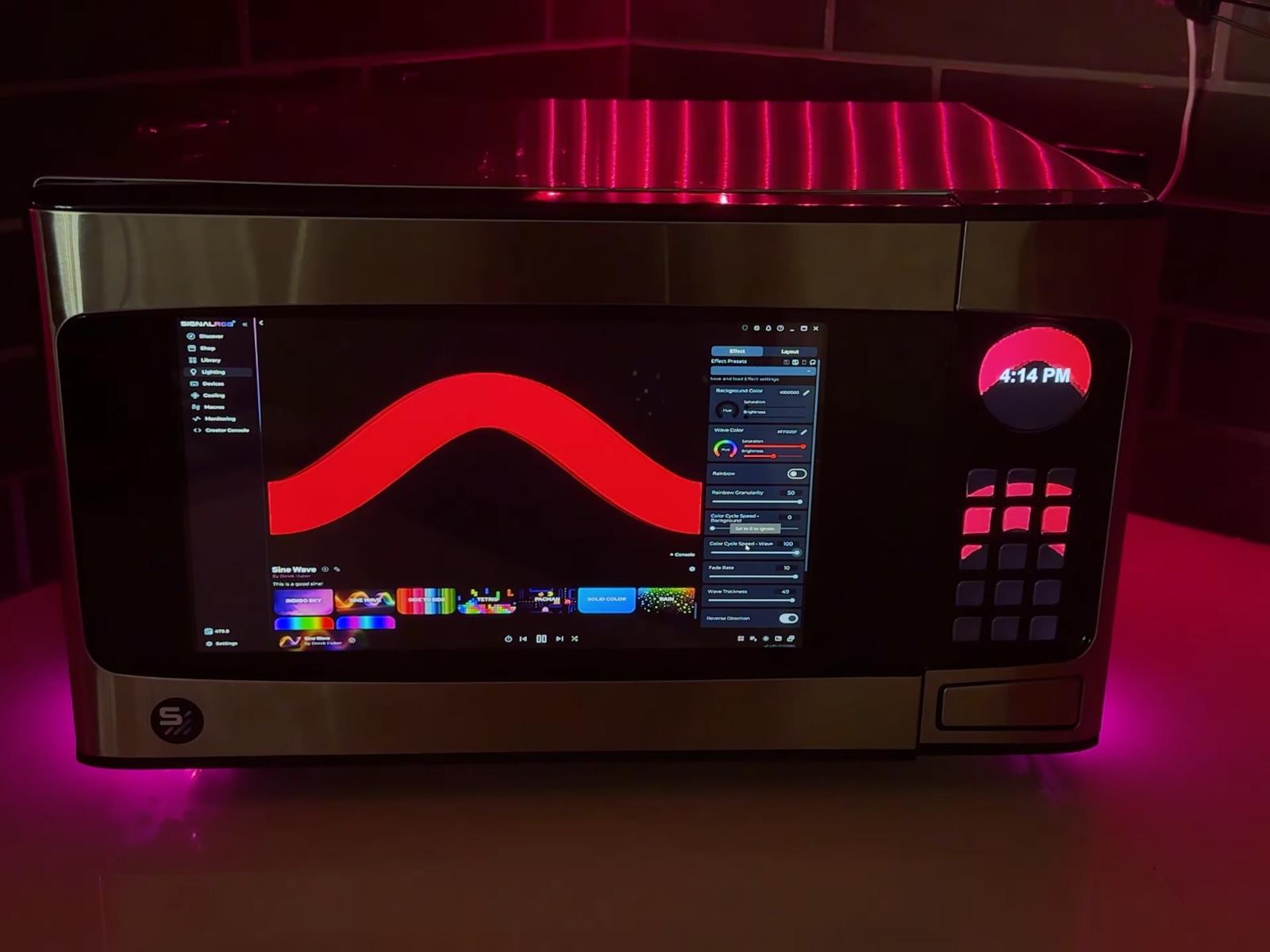 This Microwave Got Turned Into A Gaming PC And You Could Win It